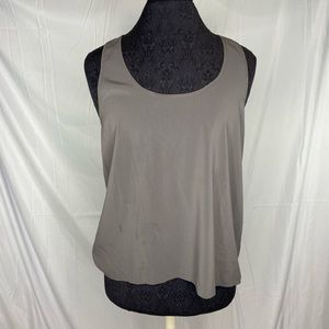 Frenchi sleeveless women’s blouse gray